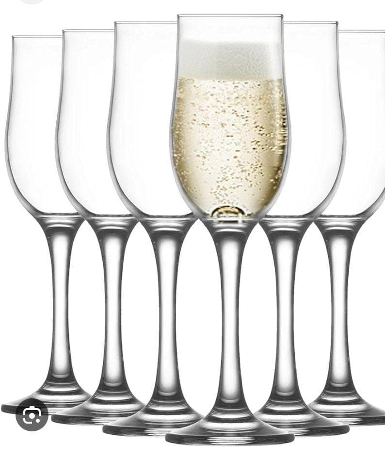Verres à champagnes