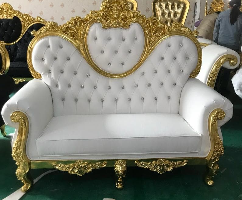 Banquette Trône baroque 2 places
